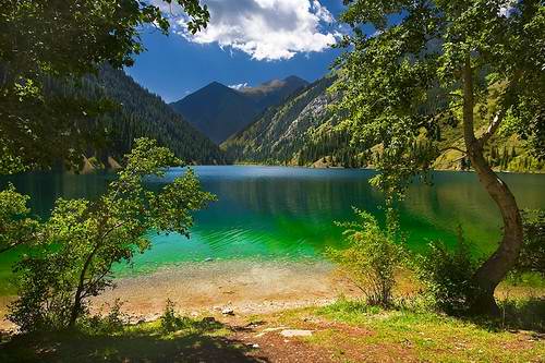 Almaty oblast, Kazakhstan landscape Almaty oblast, Kazakhstan landscape