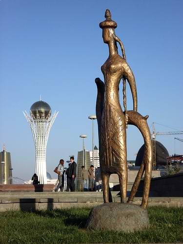 Astana Kazakhstan Baiterek tower 2nd photo