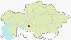 Baikonur Kazakhstan city map location picture