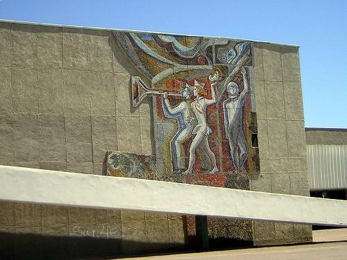 Baikonur Kazakhstan city street art 2nd photo