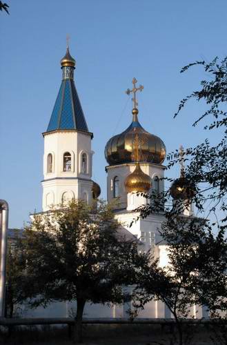 Baikonur Kazakhstan city church photo