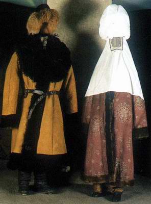Kazakhstan people national clothes: traditional costumes Kazakhstan people national clothes: traditional costumes