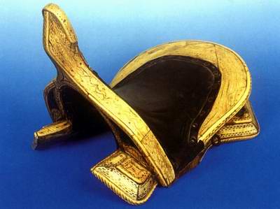 Kazakh people private life things - saddles Kazakh people private life things - saddles