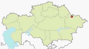Semey (Semipalatinsk) Kazakhstan city map location picture