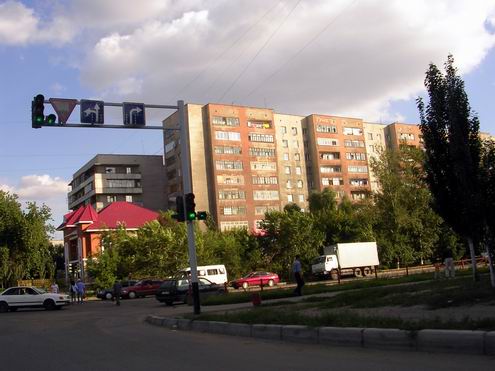Semey (Semipalatinsk) Kazakhstan city streets views 4th photo
