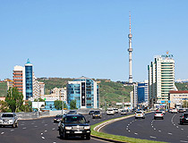 Almaty city scenery